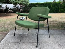 Rare Fauteuil CM190F  Pierre PAULIN pour THONET Vintage An 50's Tissus d'origine