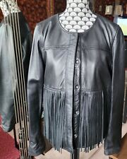 Veste en cuir véritable, Oakwood collection