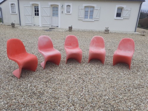 Chaises originale verner - 5,