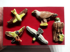 Série complète de fèves LES RAPACES MH MOULIN À HUILE * 196