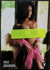 1995 Playboy Centerfold Collection: April / #59 Julie Woodson / Carte PLAYBOY 