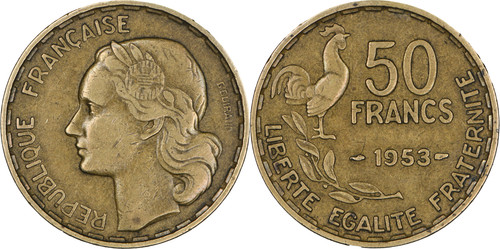 France francs 1950 et 50 - -, 20