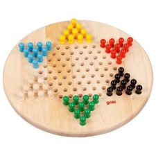 Jeu dames chinoises bois - de, en