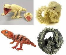 Lot de mini figurines léopard