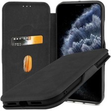 Etui Coque Sac Rabattable Étui pour Téléphone Portable Livre Portefeuille Mince