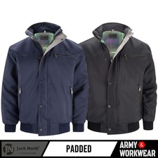 Hommes Bomber Rembourré Veste