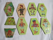 LOT 7 + 2 DEMI PUZZLE SIX DE