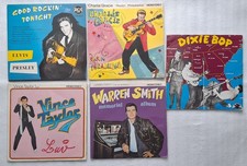 Lot 5 vinyles 25 CM - Rock'n'roll - édition 1980 -