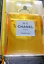 rare factice géant XXL Chanel parfum N°5 33cm plexiglas 4 litres