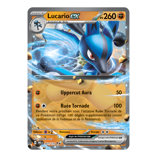 Lucario 051 131 - ex, 🇫🇷
