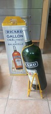 Magnifique Balancelle en Metal RICARD avec sa bouteille de 4.5 L   No Pastis 