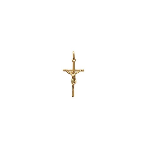 Pendentif croix avec jésus - avec,