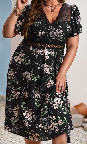Robe imprimé floral - imprimé,