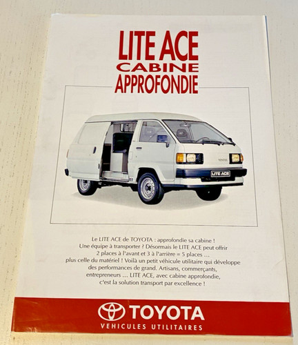 Brochure vente toyota - brochure,