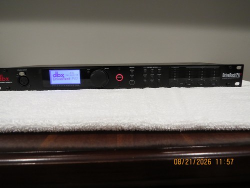 Dbx driverack pa2 complete - driverack,