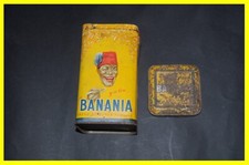 # BOITE BANANIA ANCIENNE RIZ COLLECTION VITRINE PUBLICITE RECLAME CHOCOLAT ART