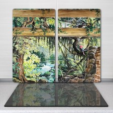 Cuisine planche en verre