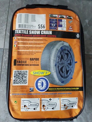 Chaine neige textile polaire - chaine,
