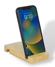 Support en Bambou pour Téléphone Portable/Tablette, Bureau, Maison