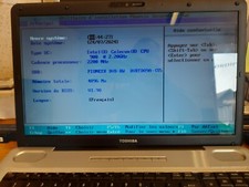 ORDINATEUR PORTABLE toshiba