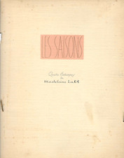 4 estampes de Madeleine LUKA -