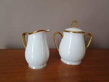 Sucrier & Pot à lait Blanc et