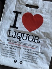 SAC VIDE I LOVE ❤️ LIQUOR, IDÉE CADEAU FUN ! ?