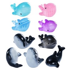  9 Pcs Figurine De Poisson