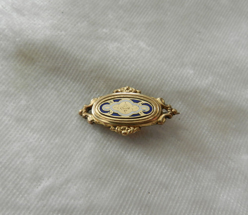 Ancienne broche plaqué - , or