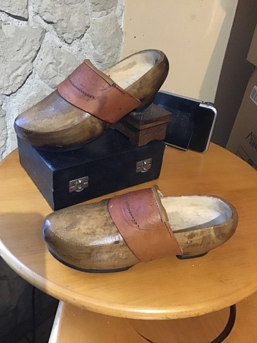 Paire sabots bois - paire,
