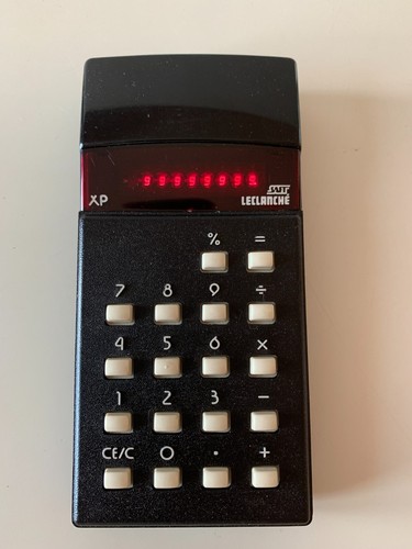 Calculatrice leclanche - calculatrice,