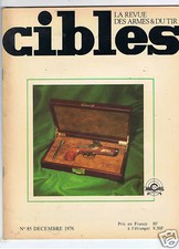 CIBLES N°85  ARMES TIR CHASSE fusées de guerre weller & duffy MG 34 astra union