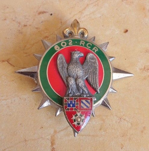 Insigne 602 régiment - insigne, °
