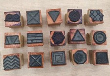 15 Anciens Tampons Scolaires