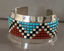 Navajo cuff vintage sterling - navajo,