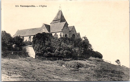 Varengeville sur mer carte - mer,