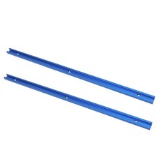 Pour Routeur Table Etabli Accessoires Bleu T Tracks Lot de Deux Pièces