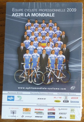 Cyclisme cartes équipe ag2r - -,