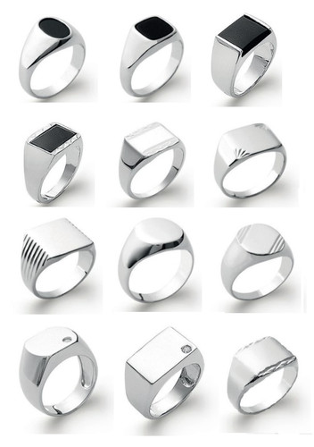 Bague chevalières argent - bague,