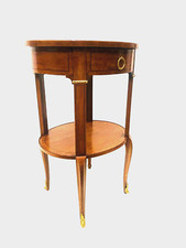 table chevet ovale en bois