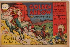 COQ HARDI MAGAZINE N° 21 FLECHE D'OR GOLDEN ARROW LES PIRATES DU RAIL
