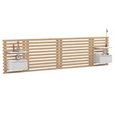 Tête de lit suspendue en