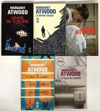 5 romans Margaret ATWOOD livre lot roman poche 10/18