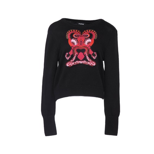 Desigual black jumper - desigual,