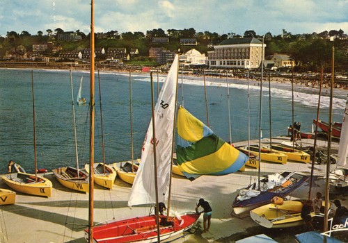 Carte perros guirec plage - carte,