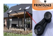 Roulette PERGOLA Brico Depot -