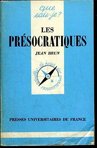 Les présocratiques brun - les,