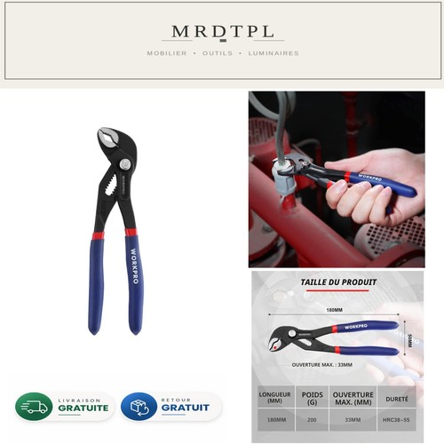Workpro pince multiprise - workpro,