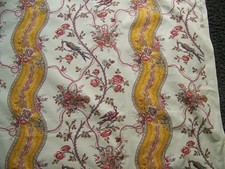 ANCIEN COUPON DE TISSU MOZART BRAQUENIE PIERRE FREY 140 cm x 90 cm -TIS 248