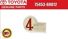 Emblème 4x4 quart arrière d'origine Toyota Land Cruiser BJ40 FJ40 1970-1978